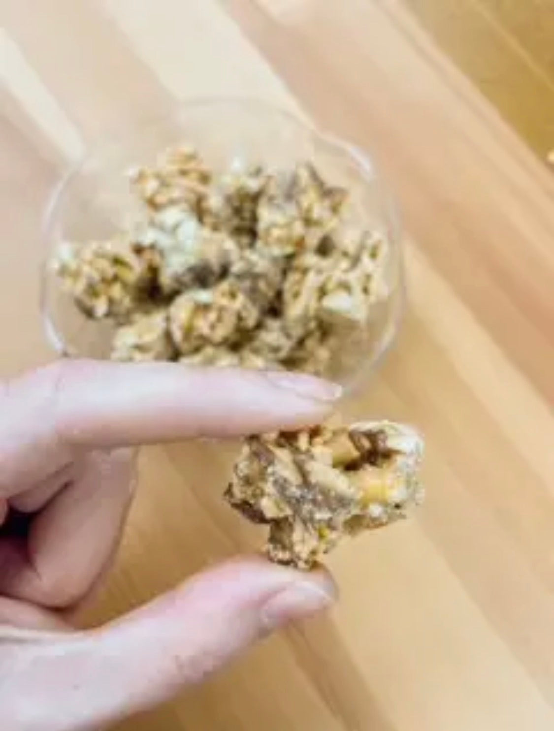 Peanut Butter and Chocolate Chunk Nibble is Handcrafted 2-4.25oz Bag