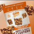 Peanut Butter and Chocolate Chunk Nibble is Handcrafted 2-4.25oz Bag