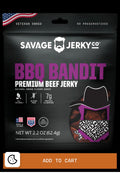 Jerky Co BBQ Bandit Beef Jerky All Natural Gluten Free Pantry
